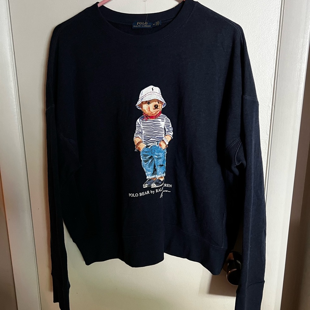 Polo Ralph Lauren Women's Polo Bear Sweatshirt, M